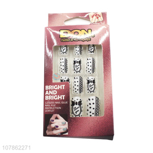 Wholesale Nail Art Supplies <em>Artificial</em> Press On <em>Nails</em> Set