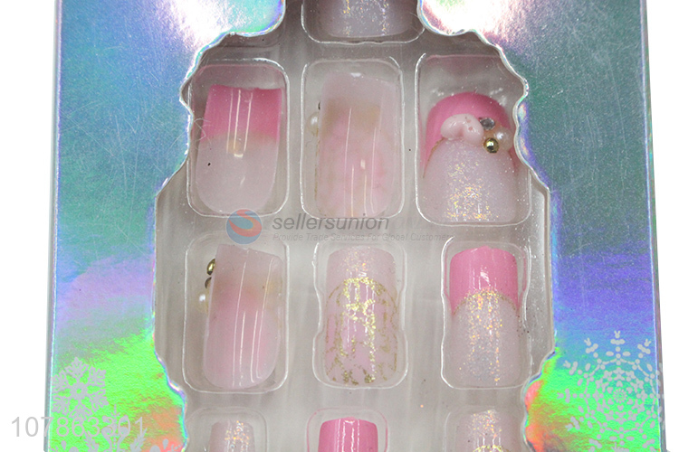 Hot Products Full Cover Nail Tips Beautiful Nails Artificial Nails