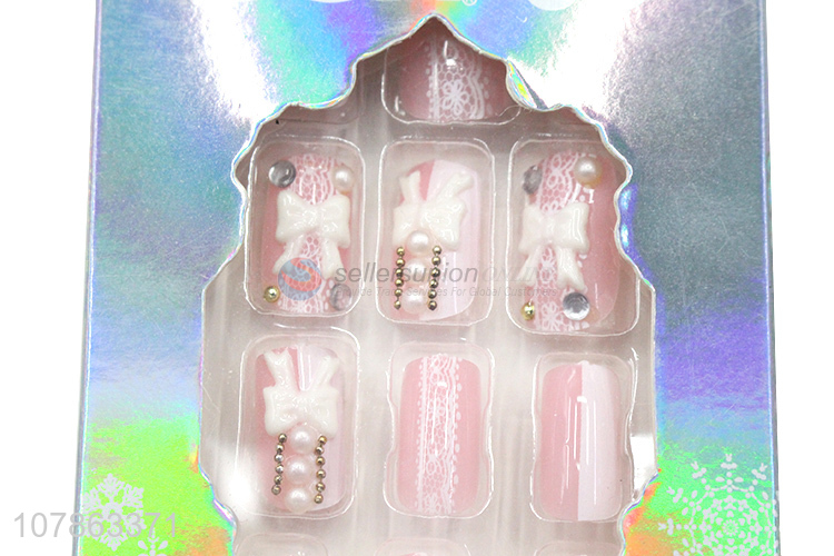 Custom Nail Manicure Nail Art Tips Fake Nails For Ladies