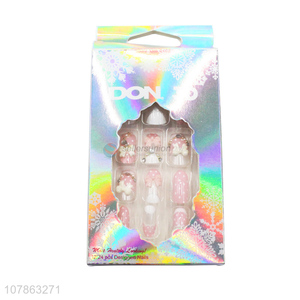 Diy 3D False <em>Nails</em> Art Tips <em>Artificial</em> <em>Nails</em> Set