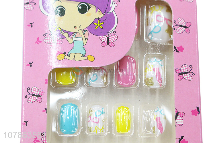 Popular Kids Coloured Nail Tips Nail Art Tips With Good Price
