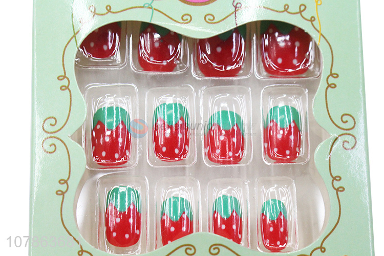 Custom Artificial Fingernails Press On Fake Nails For Children