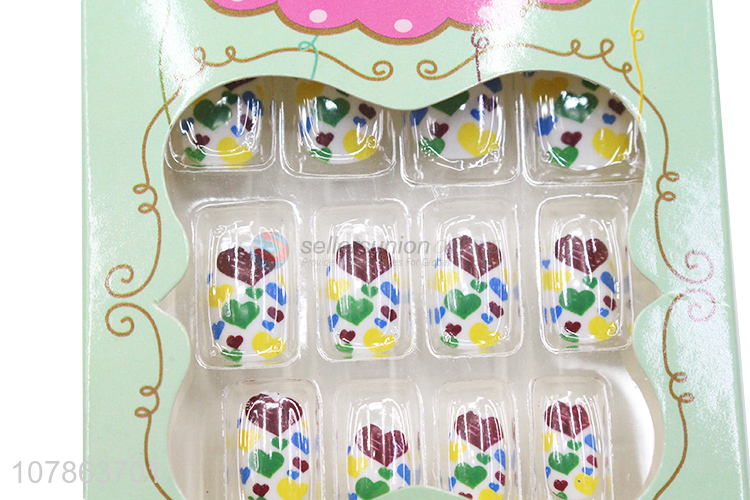Wholesale Lovely Full Cover Fake Nails Press On Artificial Nails