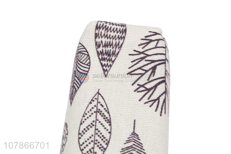 Good selling leaves pattern large-capacity pencil bag wholesale