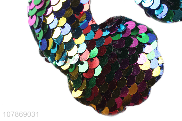 Delicate Design Sequins Keychain Fashion Key Ring