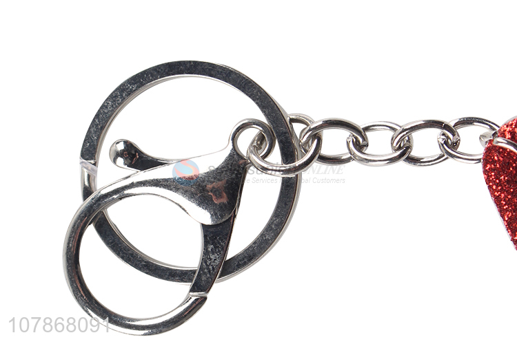 Good Quality Glitter Alphabet Key Chain Wholesale