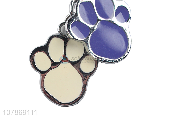 Cute Feet Alloy Pendant Keychain Fashion Accessories
