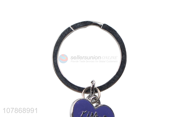 Classic Heart-Shaped Key Ring Personalized Keychain