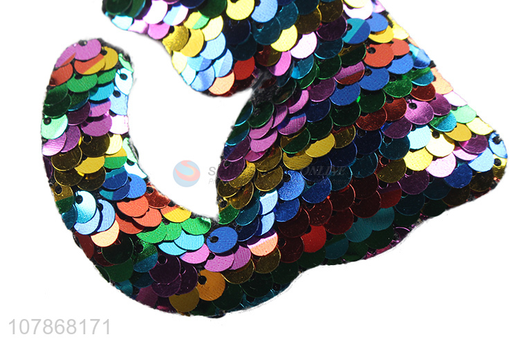 Cute Cat Shape Sequins Keychain Fashion Key Ring