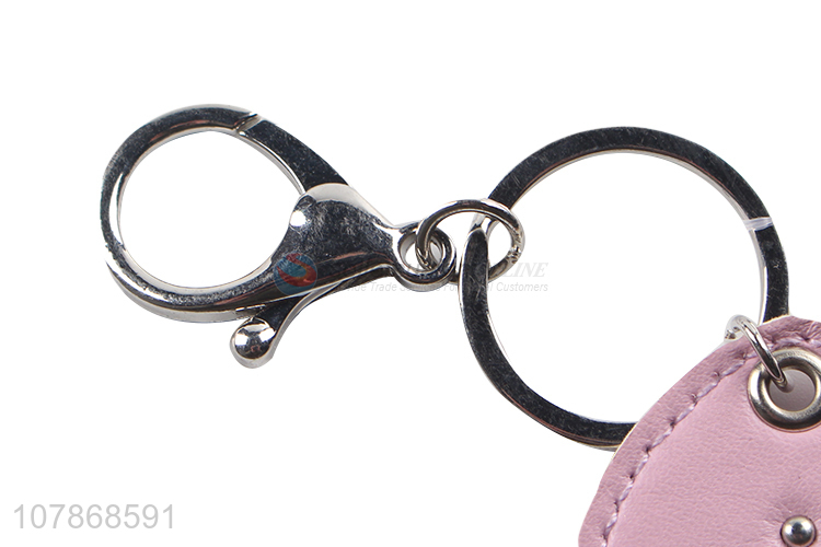 Fashion Design Pu Keychain Personalized Key Chains