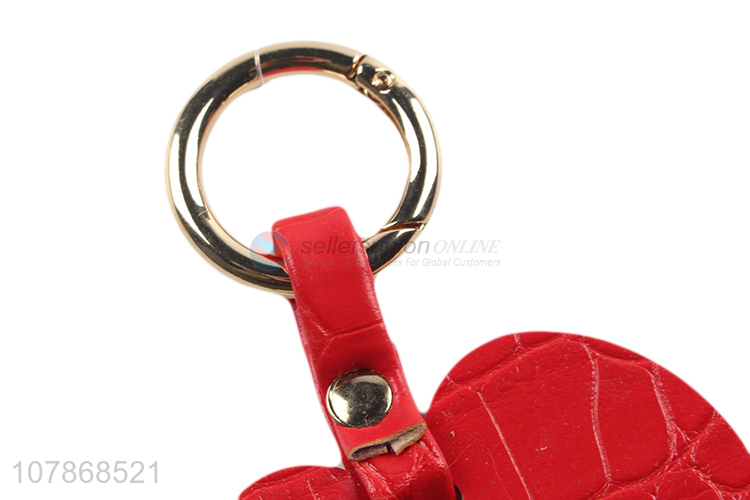 Best Selling Pu Leather Key Chain Rings Cool Keychains