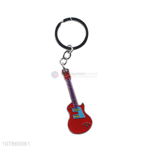 Fashion Guitar Key Chain Modern Key Ring Wholesale