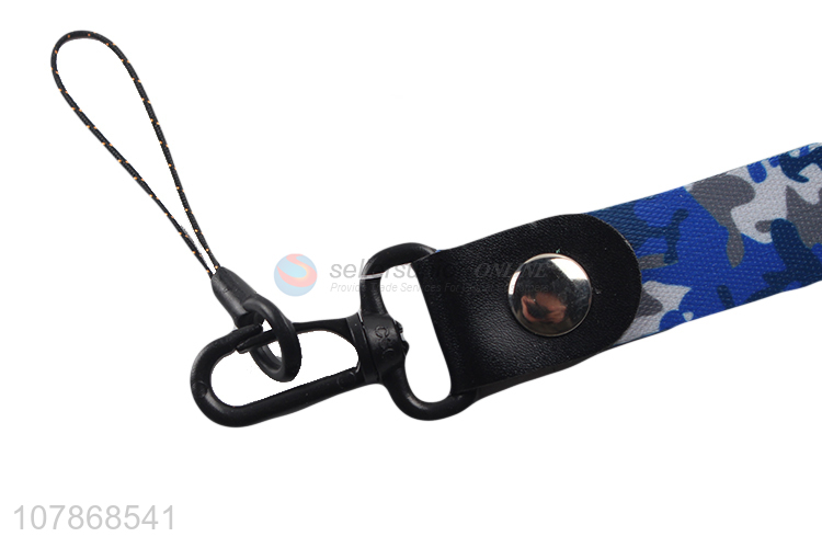 Good Quality Pu Lanyard Phone Strap Hand Strap Keychain