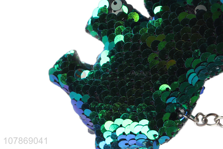 Cartoon Design Sequins Key Chain Fashion Key Accessories