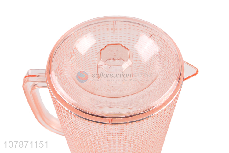 New arrival trendy food grade plastic water jug with 4 cups