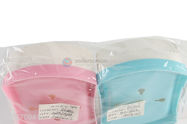 Online wholesale rose printed plastic soap box soap holder