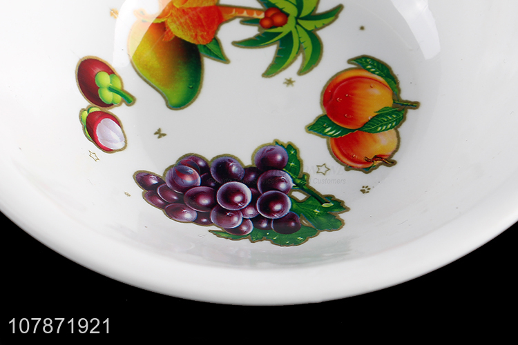China wholesale round plastic bowls soup bowl for household use