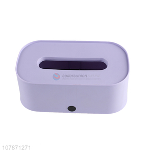 High quality fashion plastic tissue box tissue dispenser for home and hotel