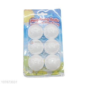 High quality 6pieces pingpong balls table tennis for sports