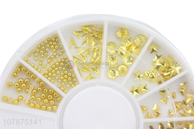 Factory wholesale golden multi-style creative DIY nail art sticker patch