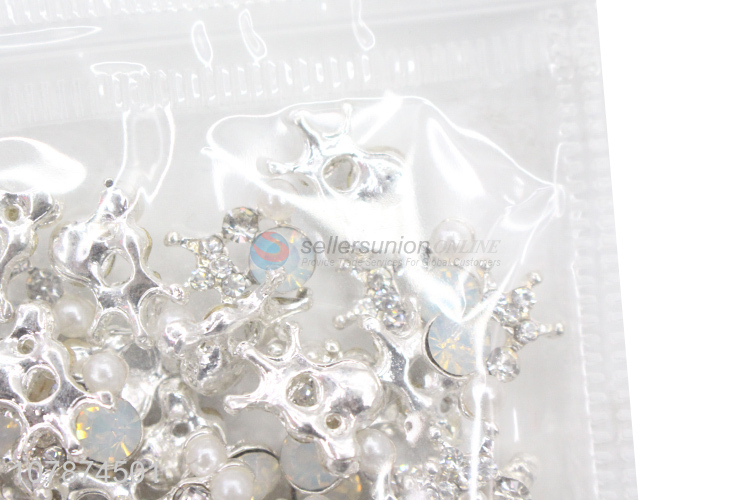 Yiwu direct sale DIY bow nail art patch nail decoration accessories