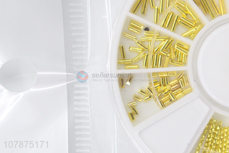 China Export Golden Multi-Style Creative Nail Art Sticker Set