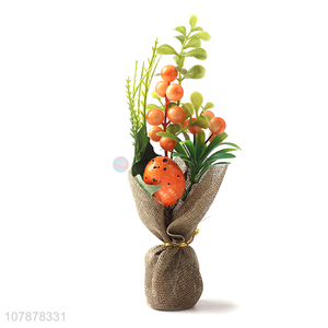 Latest arrival Easter decoration foam eggs simulation plant