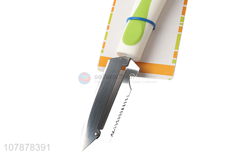 China Export Stainless Steel Fruit Peeling Knife Multi-functional Planer