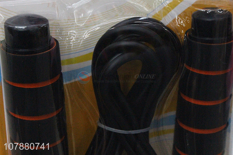 Private label adjustable pvc skipping rope jump rope for exam