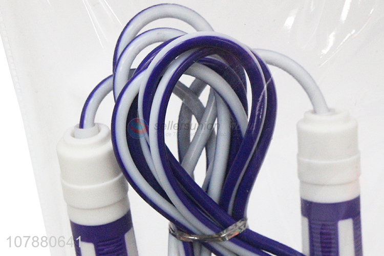 Hot selling private label pvc speed jump rope for training