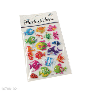 Good wholesale price multi-color cartoon three-dimensional stickers