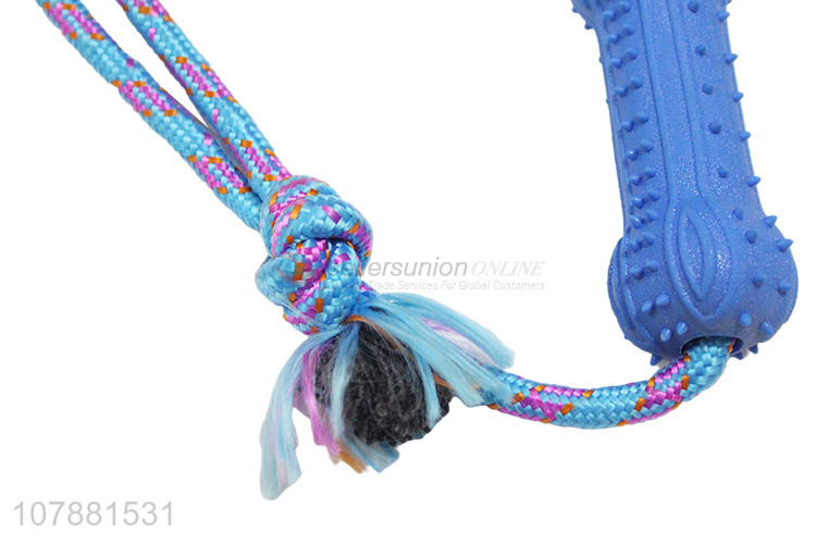 Good Sale Pet Chew Toy Knotted Cotton Rope For Dog