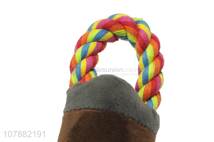 Good Quality Cartoon Soft Plush Toy For Pet Dog Chew Toy