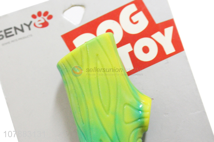 Delicate Design Colorful TPR Branch Pet Chew Molar Toy Dog Toy