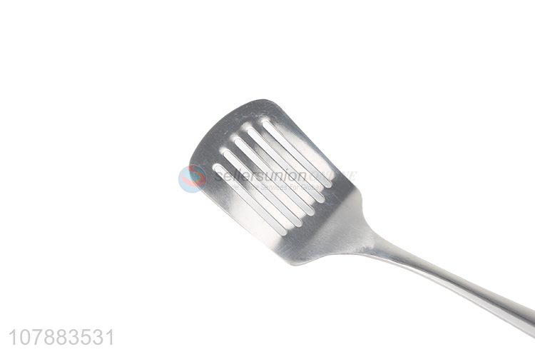Factory supply durable stainless steel slotted spatula