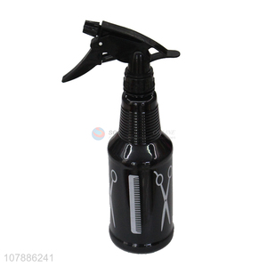 Factory direct sale black plastic spray bottle garden watering can