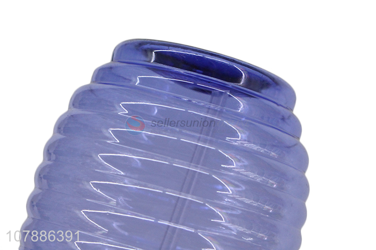 New arrival royal blue plastic spray can hand pressure watering kettle