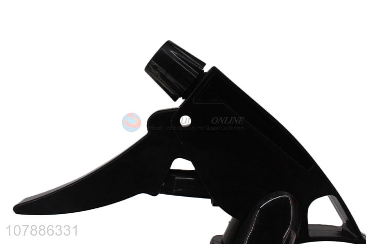 High quality gray translucent plastic hand pressure spray can
