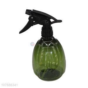 Factory direct sale green spray bottle plastic pumpkin watering can