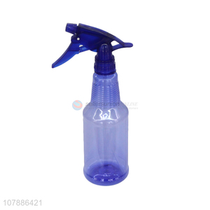 New arrival royal blue plastic spray bottle beer bottle watering can