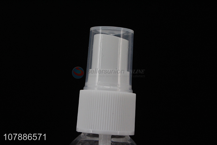Hot selling transparent plastic portable travel spray bottle set