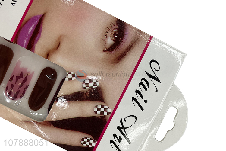 Hot selling ladies autumn winter temperament nail polish strips