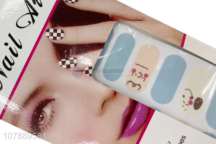 New Design Adhesive Nail Sticker Fashion Nail Decals For Women