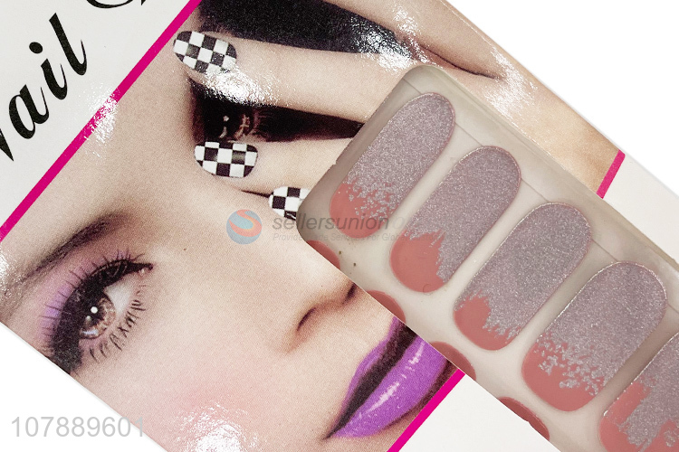 Hot Selling Nail Sticker Ladies Nail Art Decals For Nail Decoration