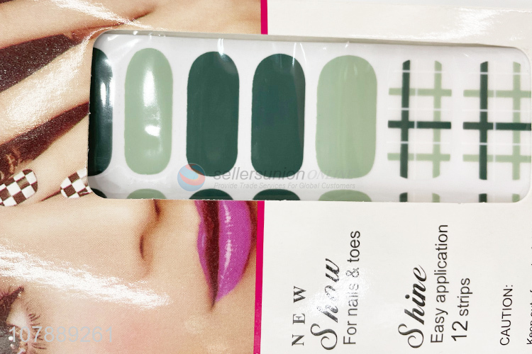 Wholesale Noble Nail Sticker Nail Art Nail Wraps With Good Price