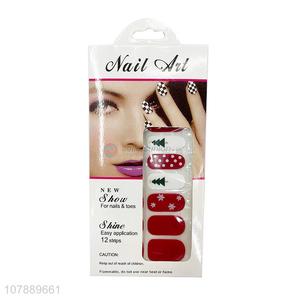 Wholesale Fashion Nail Sticker Self-Adhesive Nail Decals