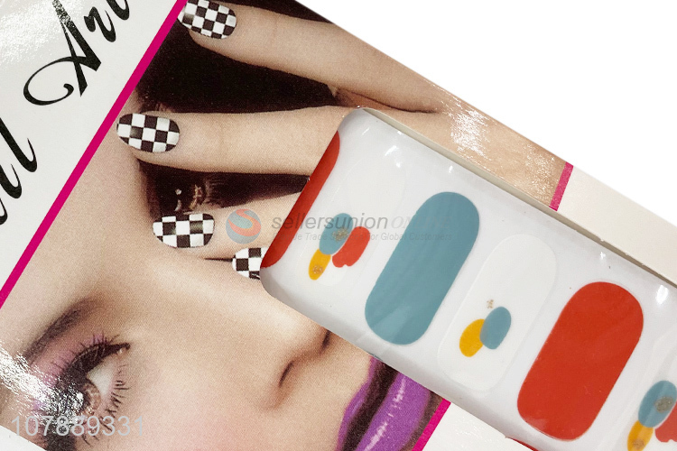 Wholesale Long Lasting Nail Sticker Nail Art Decals For Women