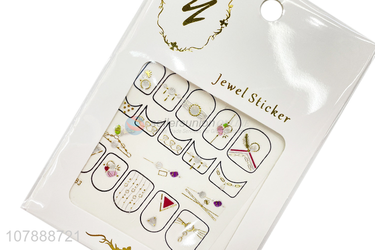 Best Quality Jewel Nail Stickers Nail Art Decals