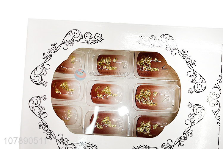 Fashion Style Press On Fake Nails Nail Art Nail Tips