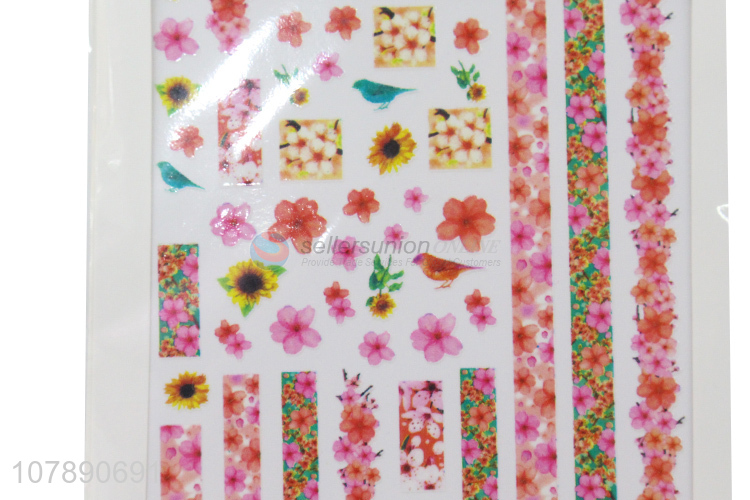 Factory direct sale creative ladies nail stickers decorative stickers